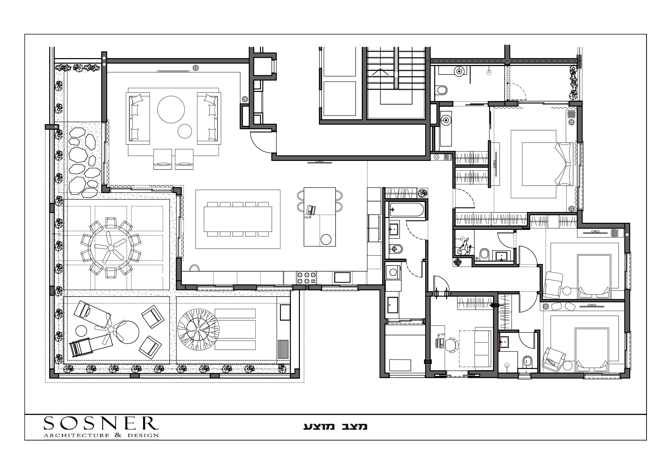 פנטהאוז בכפר סבא