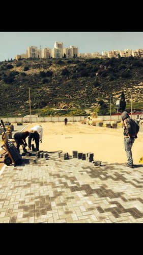 עבודות גרנוליט ואבן משתלבת באזור הצפון