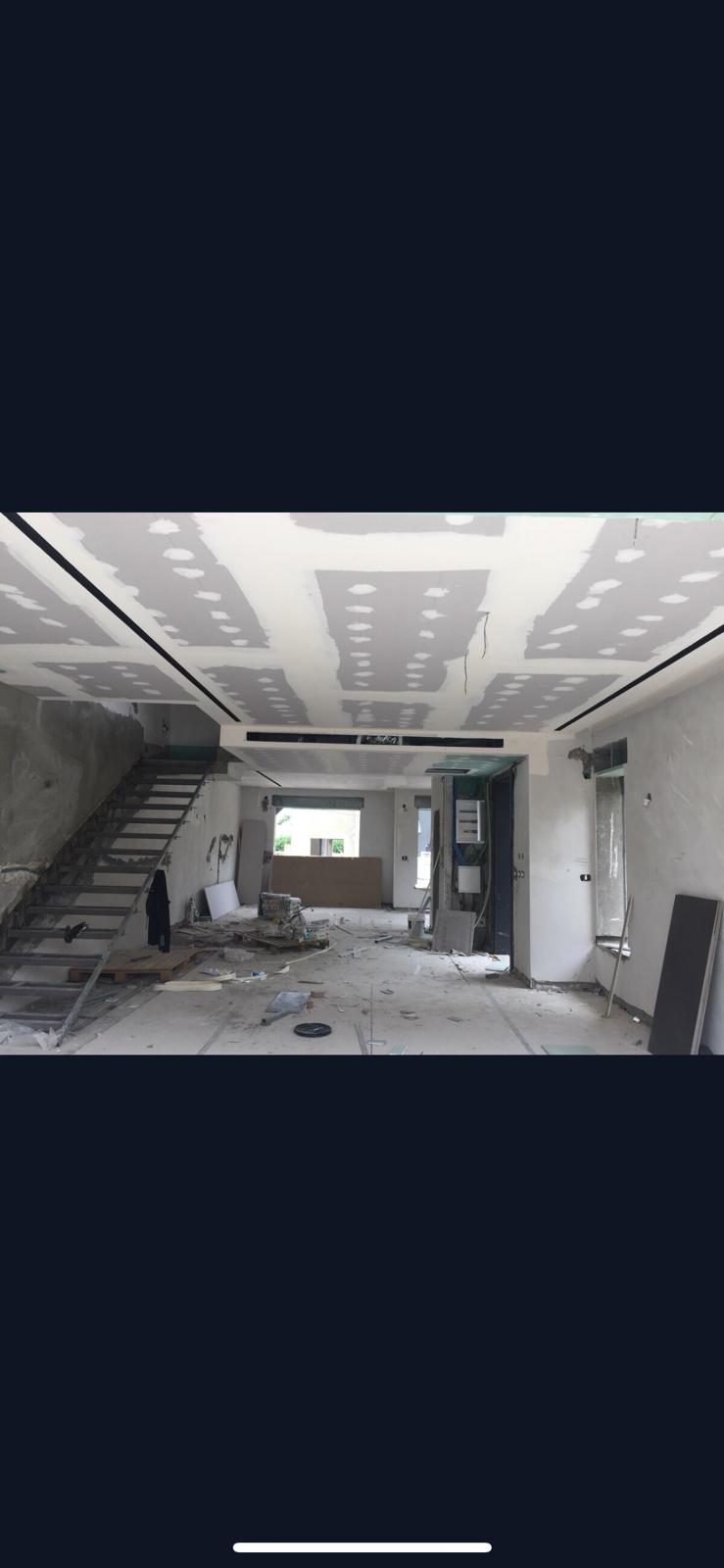 עבודות גבס וצבע לבית פרטי