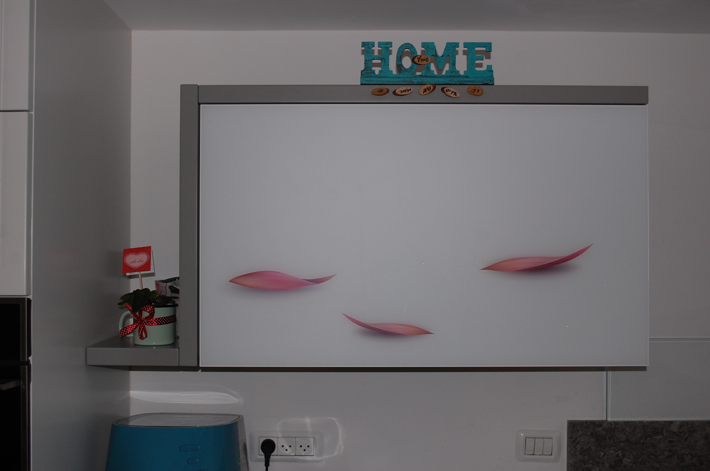 מטבח חצי מודרני חצי כפרי בתל אביב