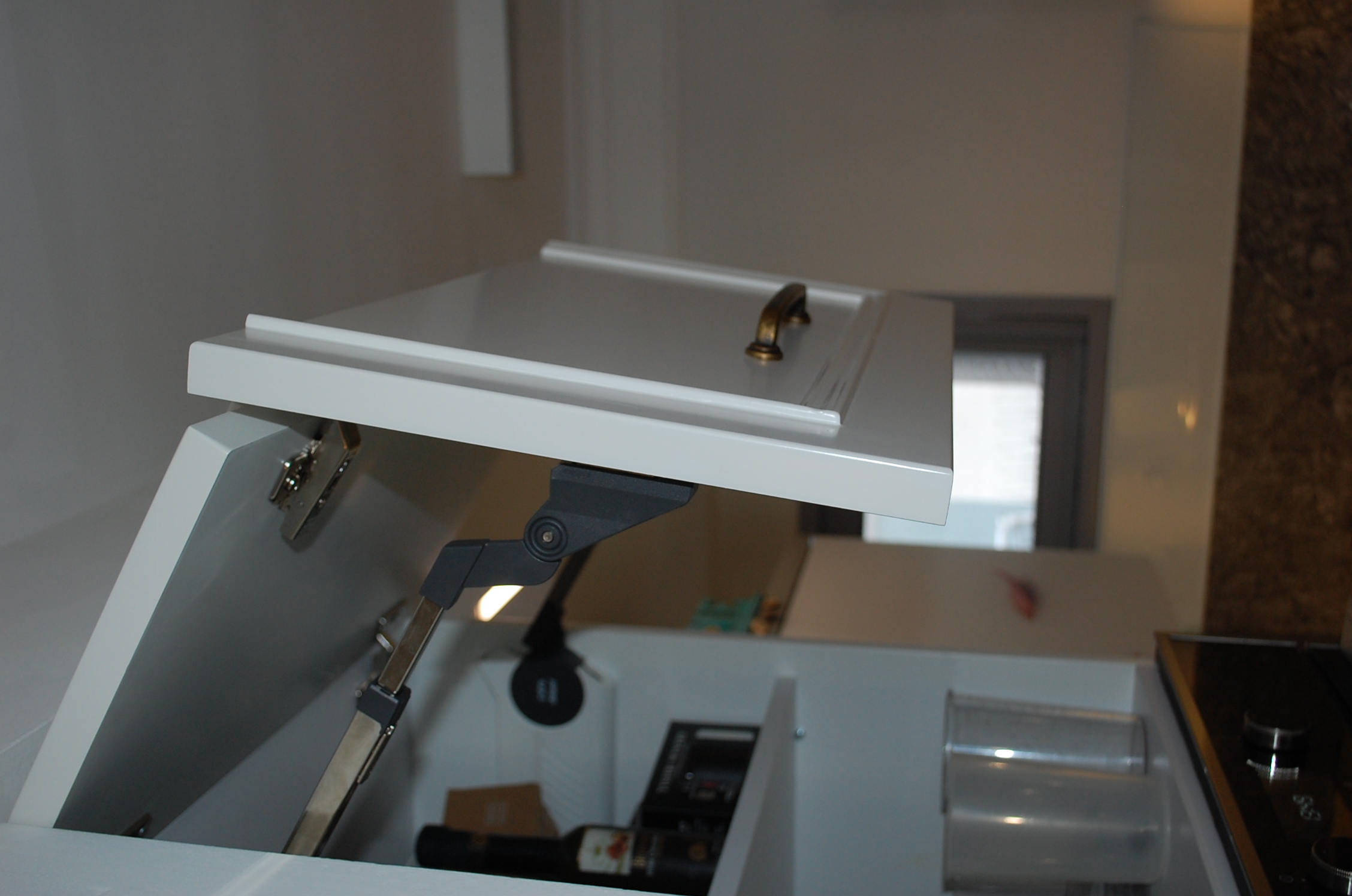 מטבח חצי מודרני חצי כפרי בתל אביב