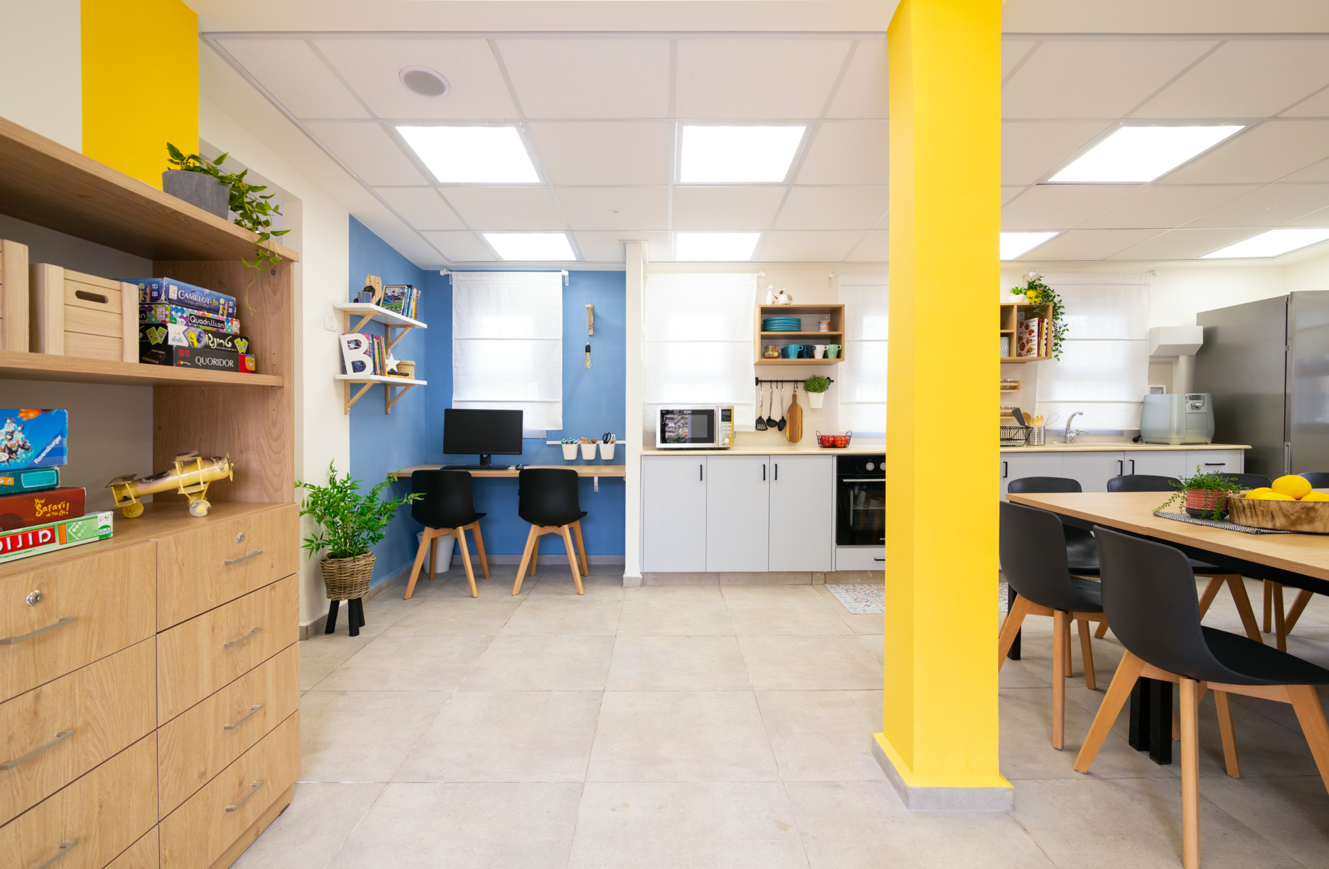 עיצוב והום סטיילינג במועדון נוער ואוכלוסיה מיוחדת במבשרת ציון