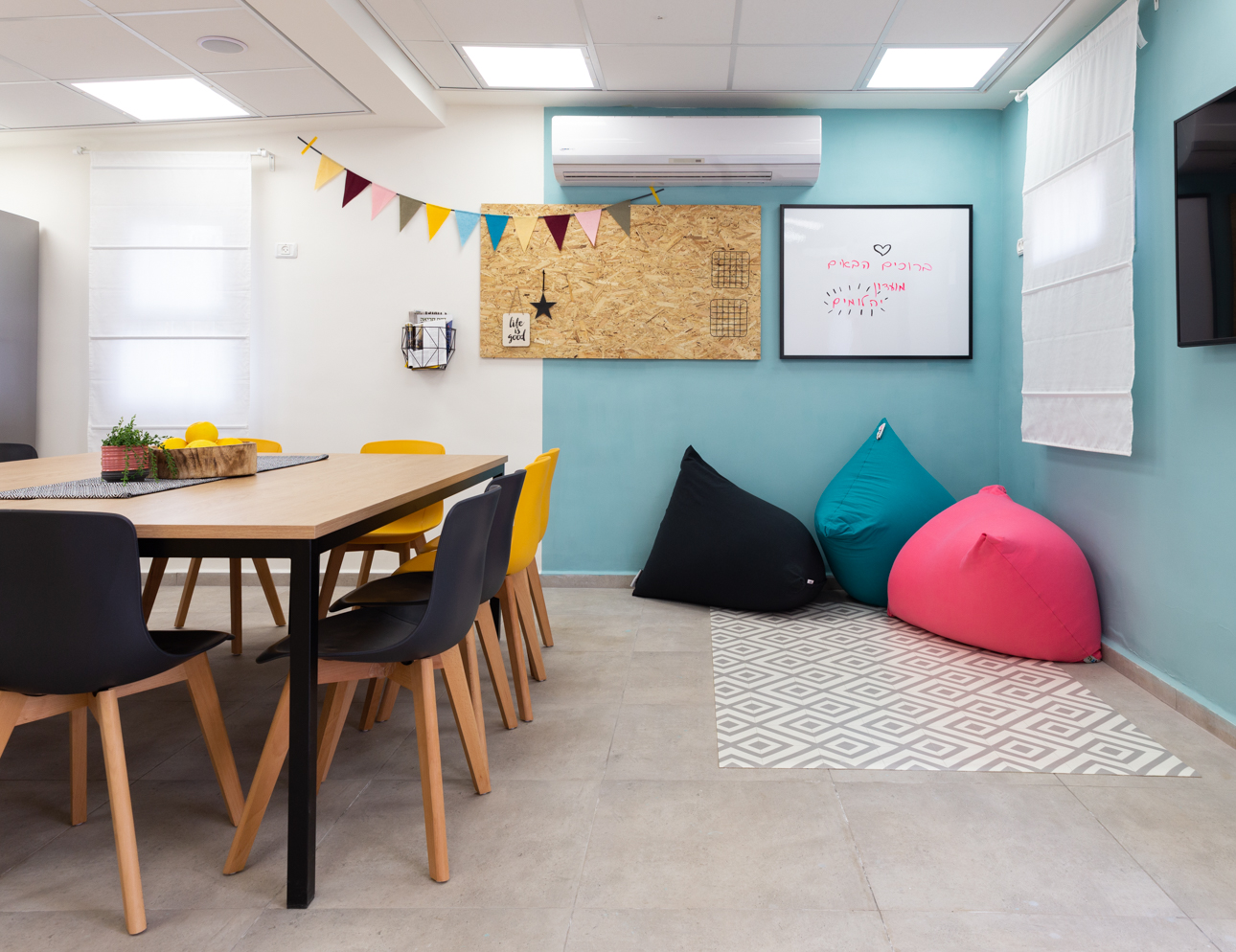 עיצוב והום סטיילינג במועדון נוער ואוכלוסיה מיוחדת במבשרת ציון
