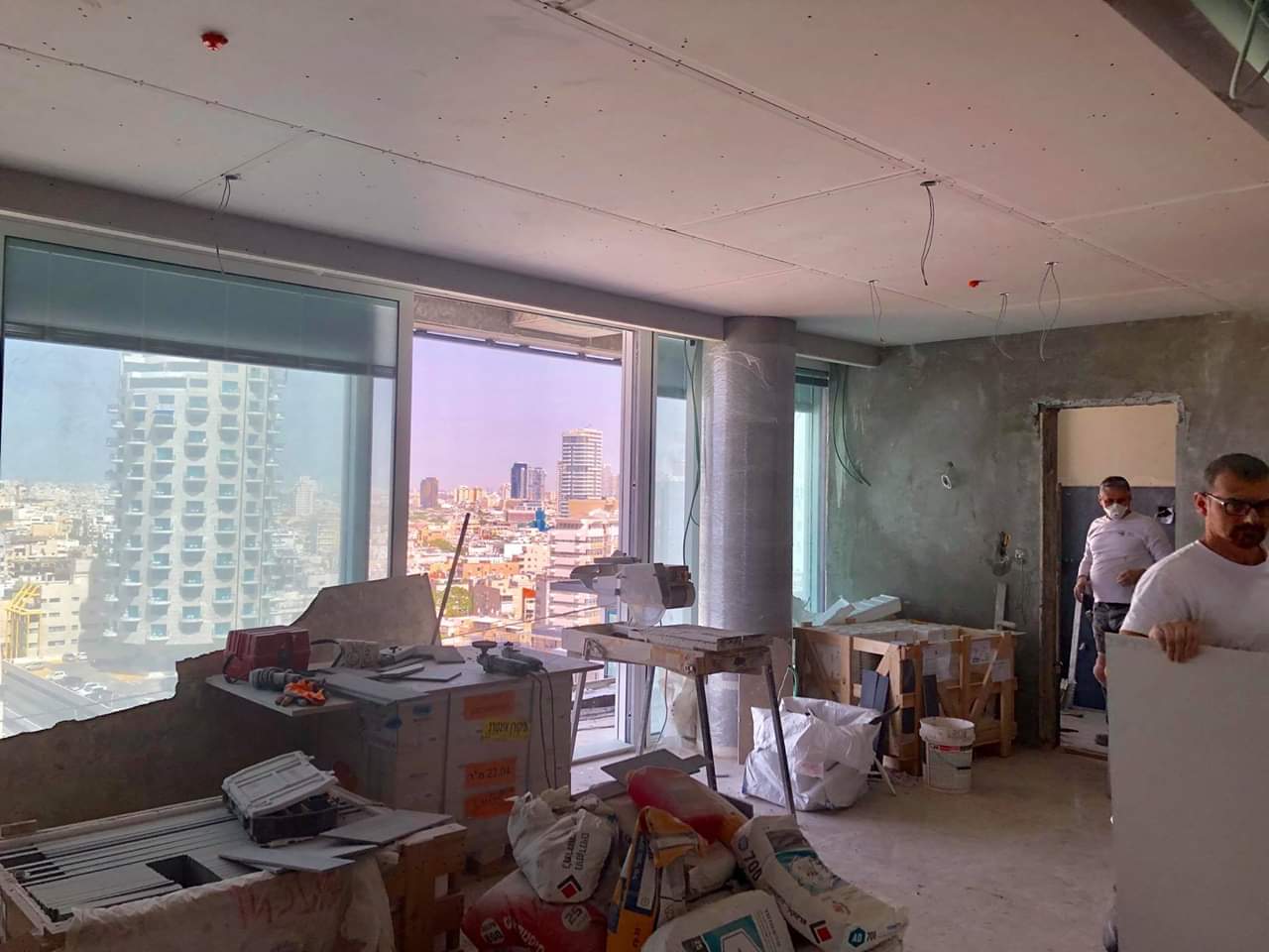 הנמכת תקרות גבס - תל אביב