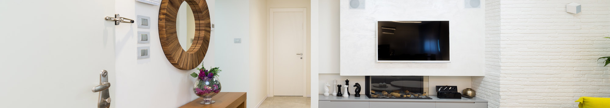 צילום מעבודה של דלתות אלון