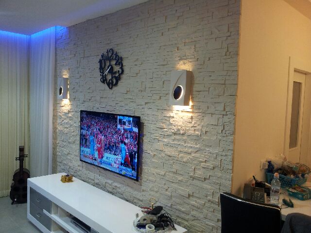 חיפויי קיר שונים בבתי מגורים