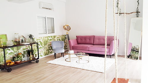 עיצוב סטודיו 'דרך הכרם', חדר התארגנות לכלה