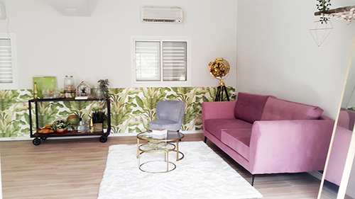 עיצוב סטודיו 'דרך הכרם', חדר התארגנות לכלה