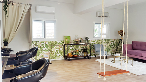 עיצוב סטודיו 'דרך הכרם', חדר התארגנות לכלה