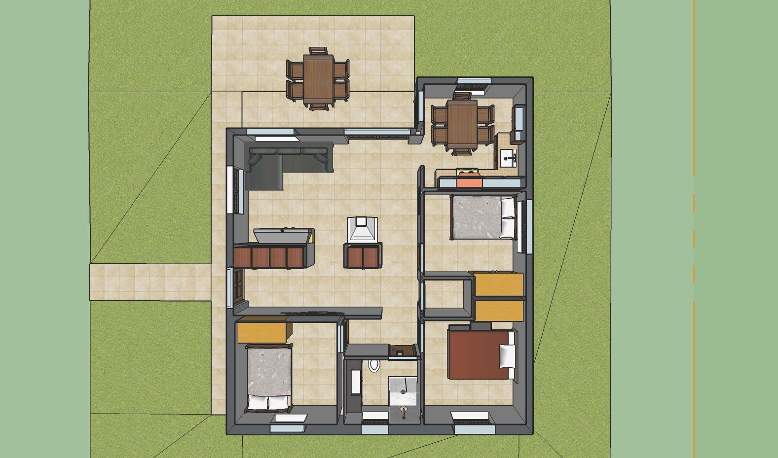 יחידת מגורים במידות קבועות - בניה מתקדמת