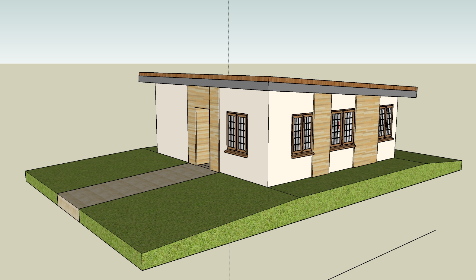 משחק של קוביה - תכנון יחידת מגורים לסטודנט או יחידת אירוח כפרי