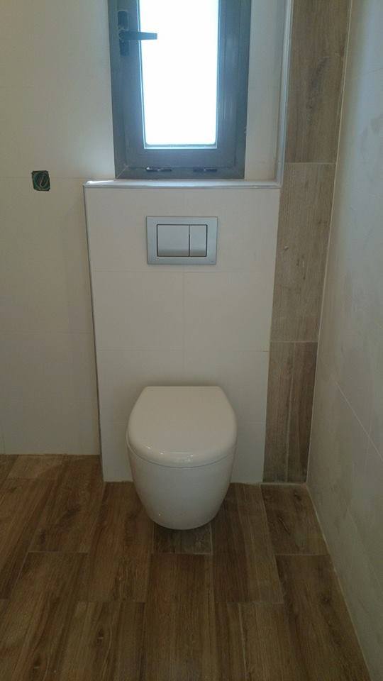 ניאגרות סמויות - אסלות תלויות.