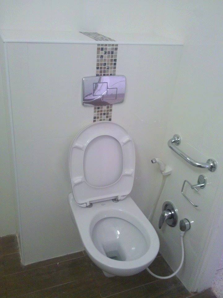 ניאגרות סמויות - אסלות תלויות.