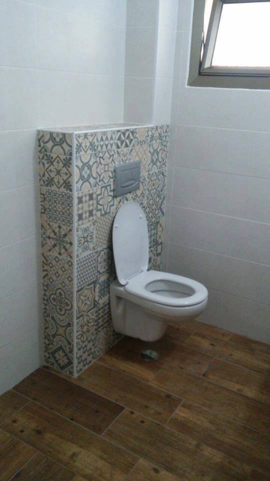 ניאגרות סמויות - אסלות תלויות.