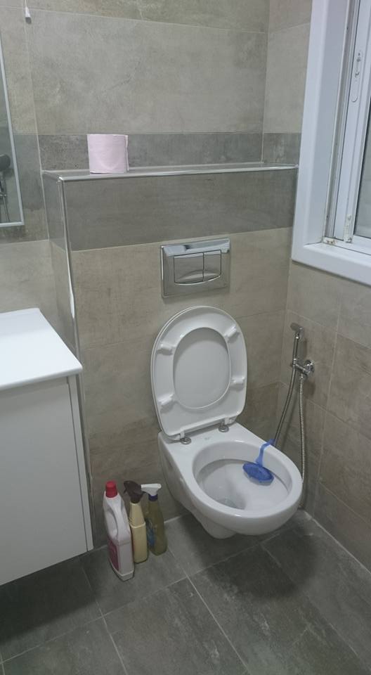 ניאגרות סמויות - אסלות תלויות.