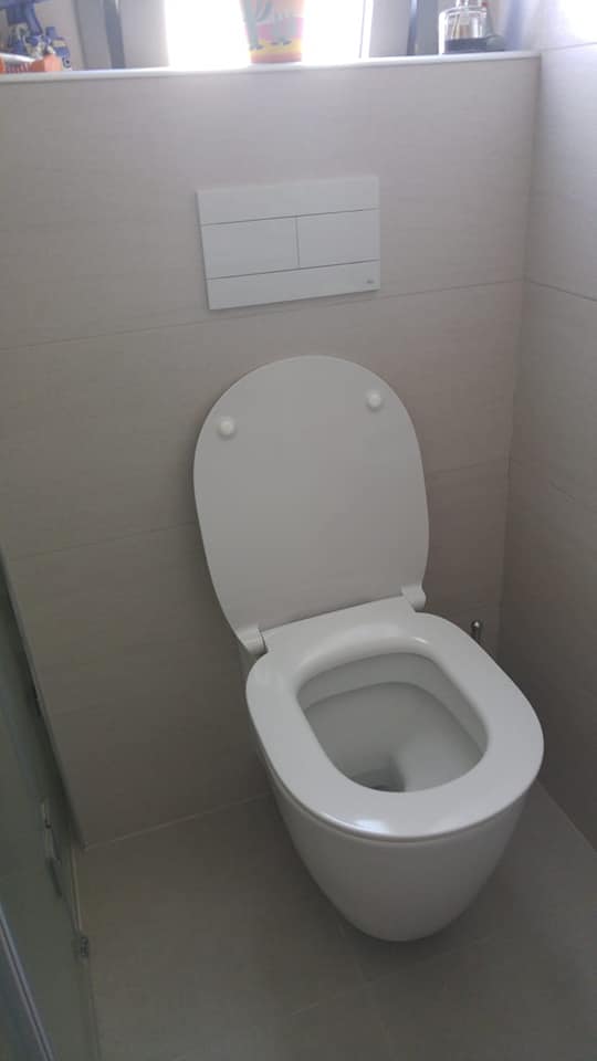 ניאגרות סמויות - אסלות תלויות.