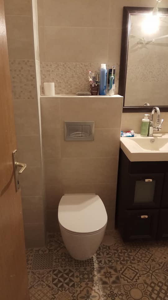 ניאגרות סמויות - אסלות תלויות.