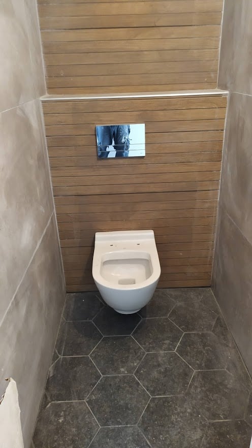 ניאגרות סמויות - אסלות תלויות.