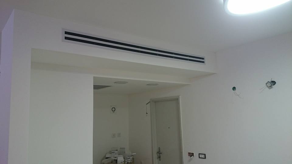 מבנים מגבס לצנרות אוורור מזגנים מיני מרכזיים