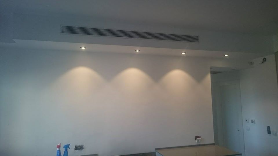 מבנים מגבס לצנרות אוורור מזגנים מיני מרכזיים