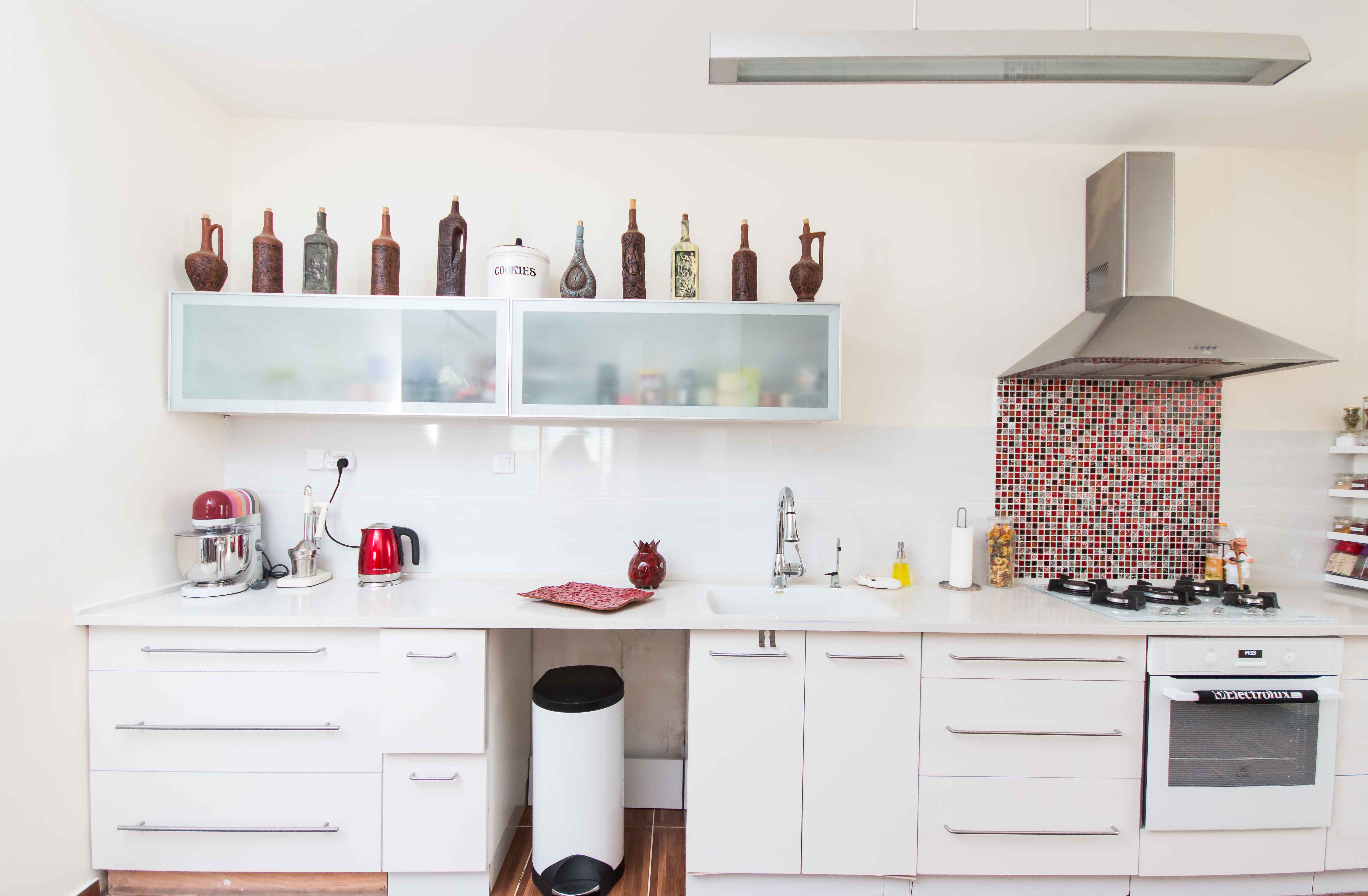 עיצוב סלון ופינת אוכל בדירה