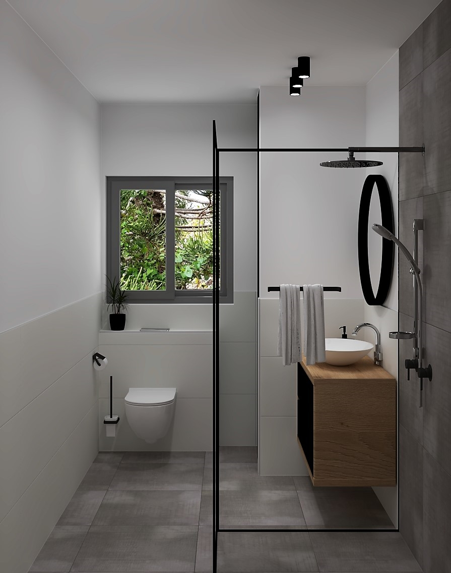 חדר רחצה ושירותי אורחים