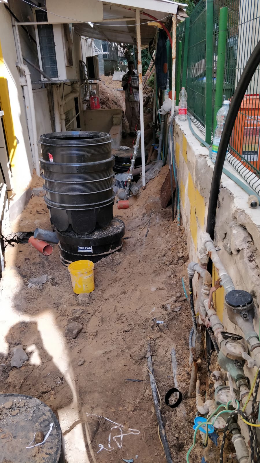 עבודת ביוב גדולה לאורך רחוב בוגרשוב