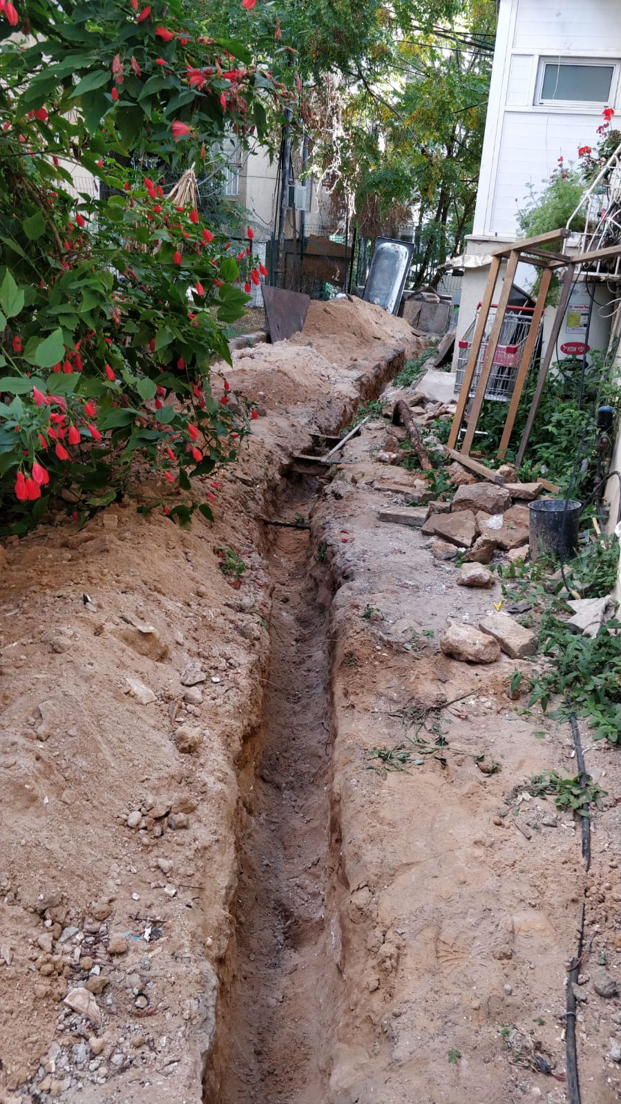 עבודת ביוב גדולה לאורך רחוב בוגרשוב