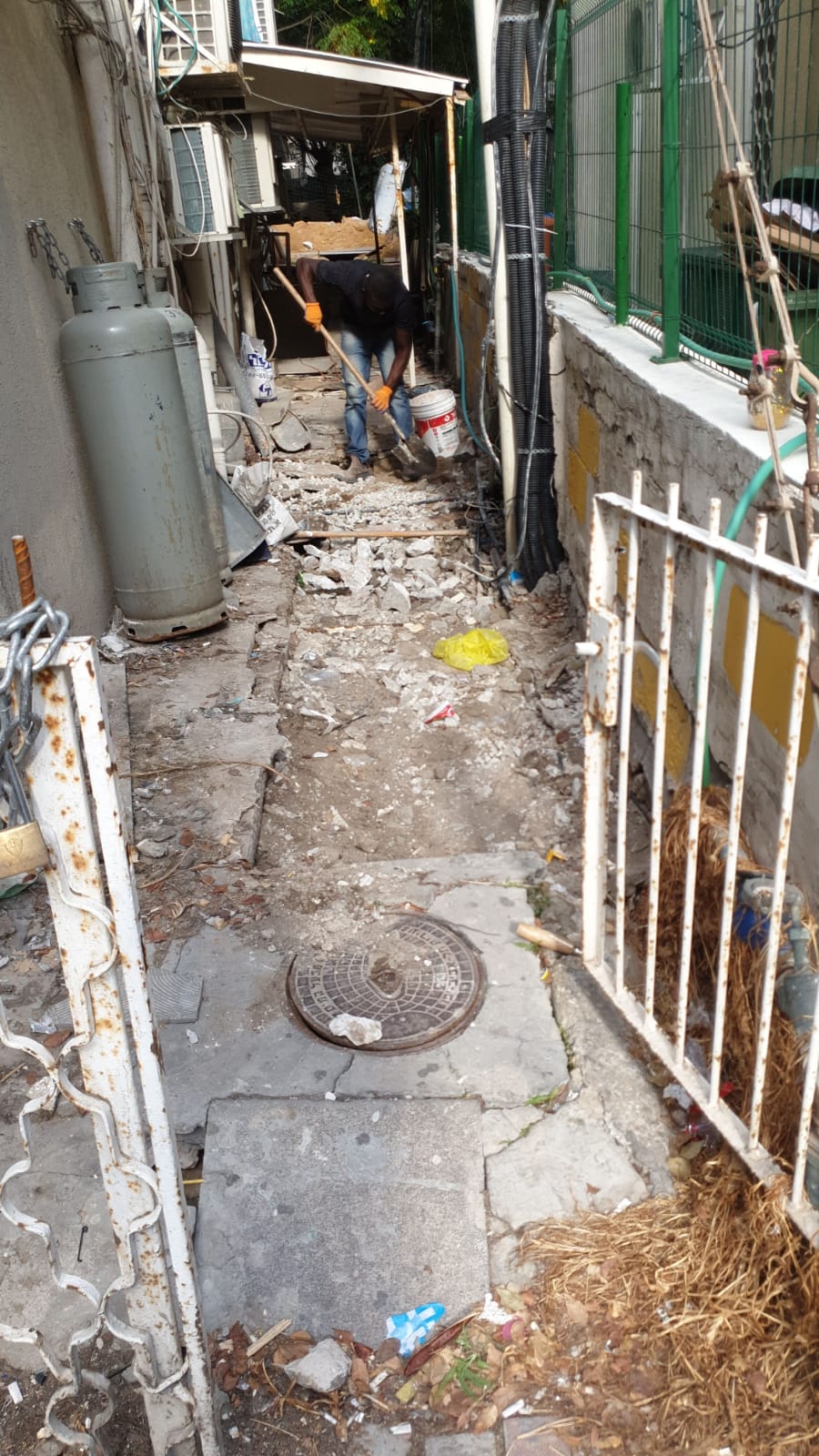 עבודת ביוב גדולה לאורך רחוב בוגרשוב