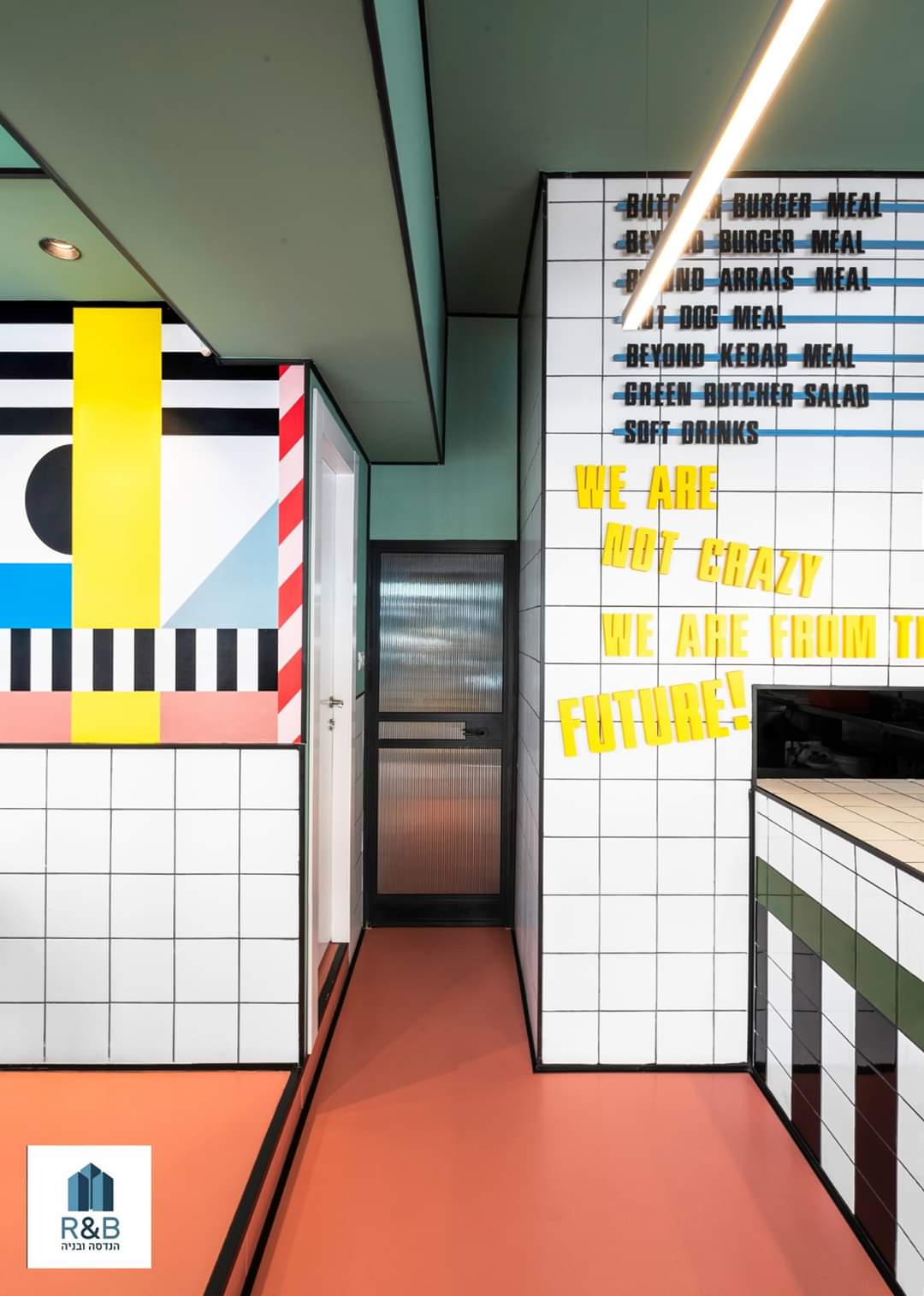 שיפוץ חנות בסגנון תל אביבי