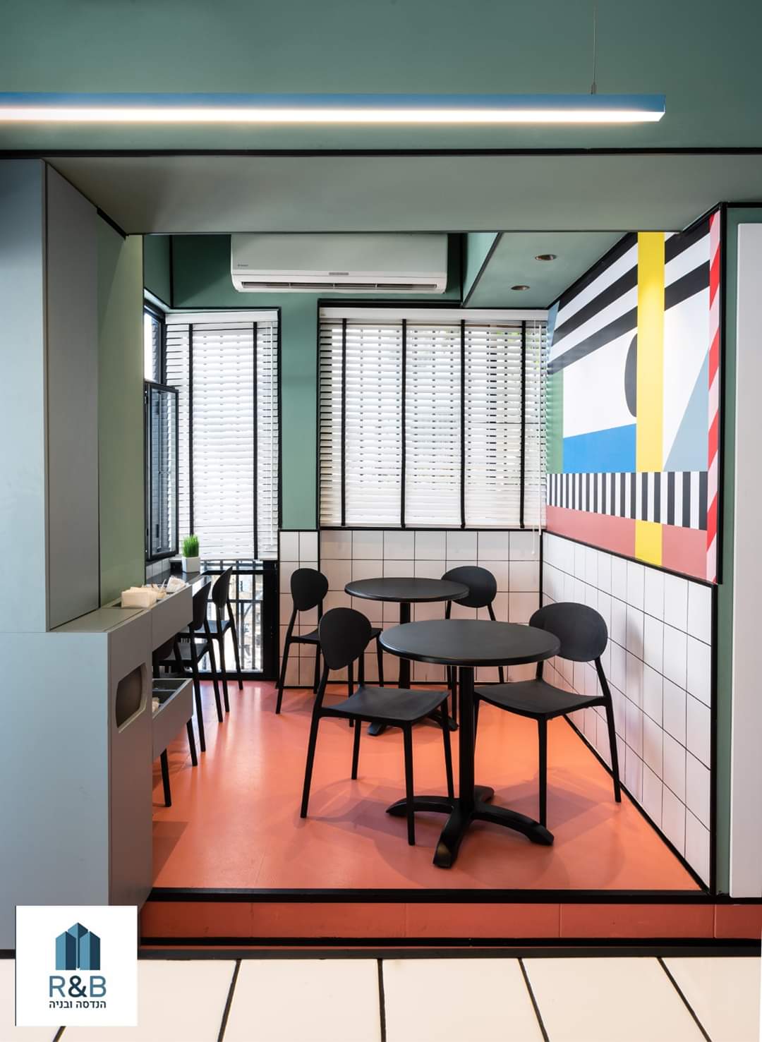 שיפוץ חנות בסגנון תל אביבי