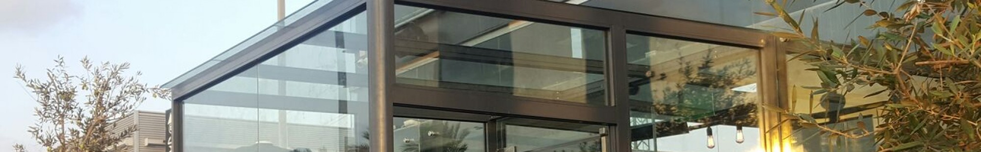 צילום מעבודה של ס.מ עבודות אלומיניום