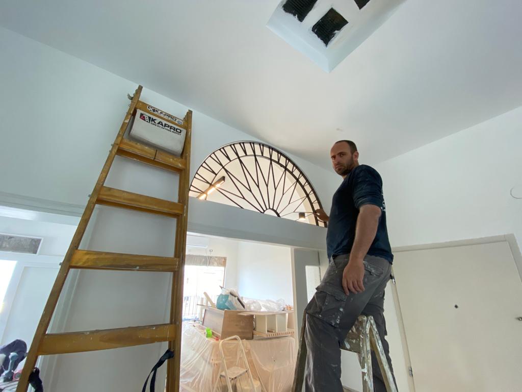 שיפוץ בית פרטי בסגנון כפרי