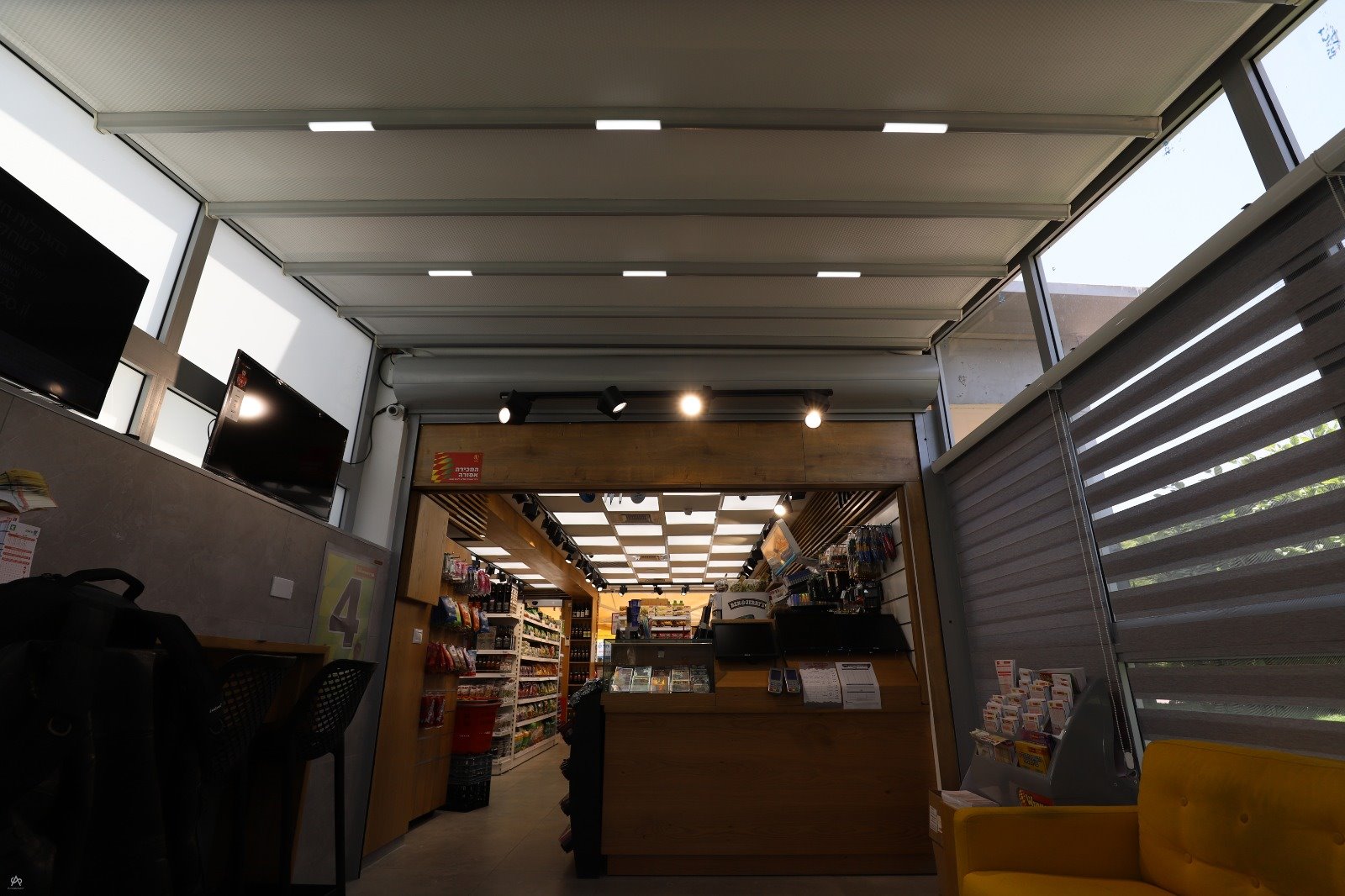 ביצוע הקמת סניף נוסף לרשת מילק חנויות מזון