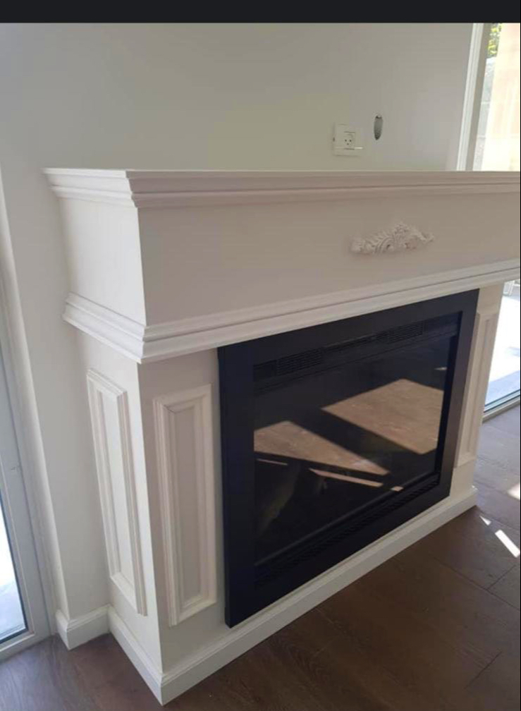 בניית קמין , גבס , שככטל וצבע