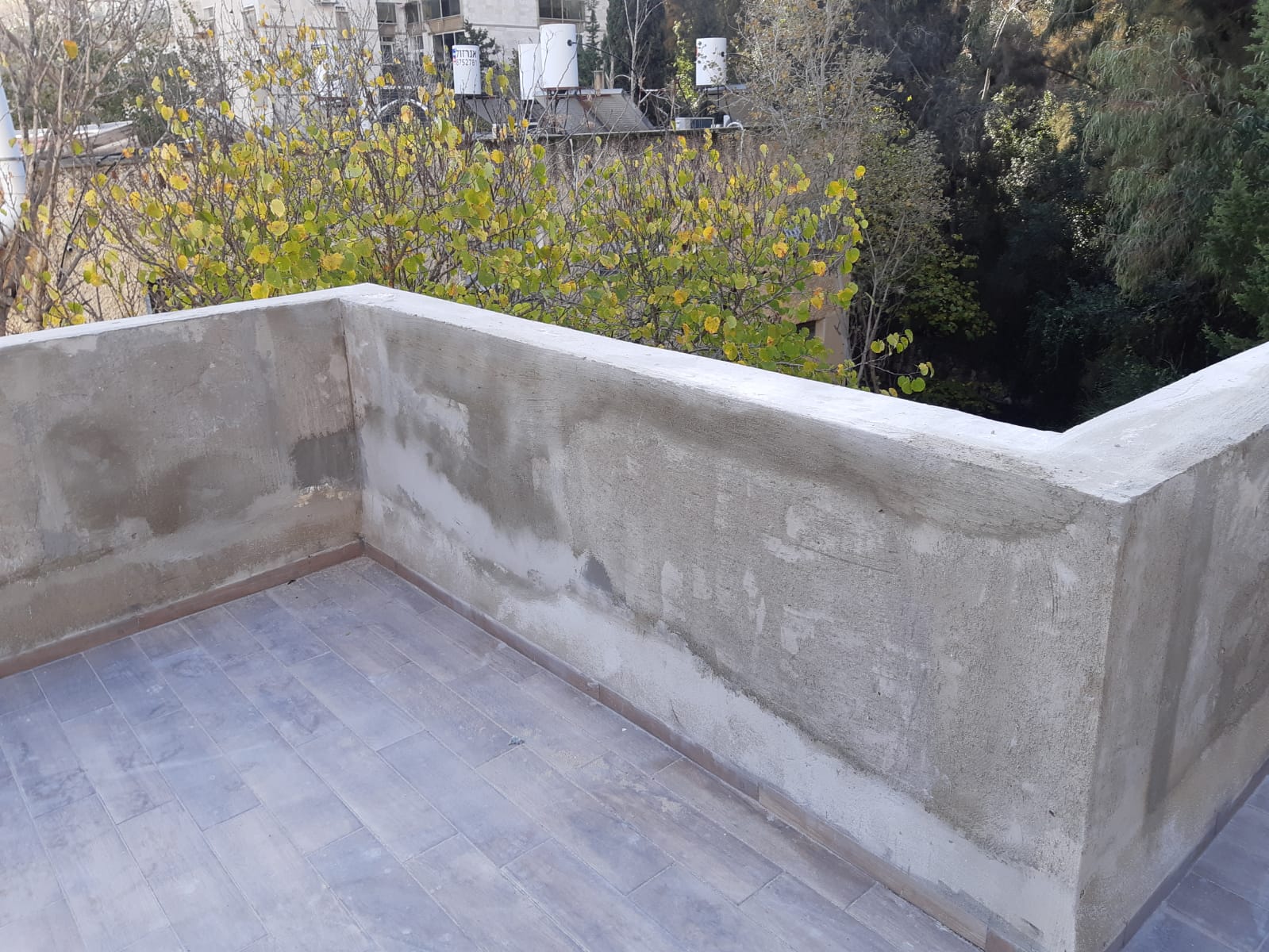 איטום קיר חיצוני