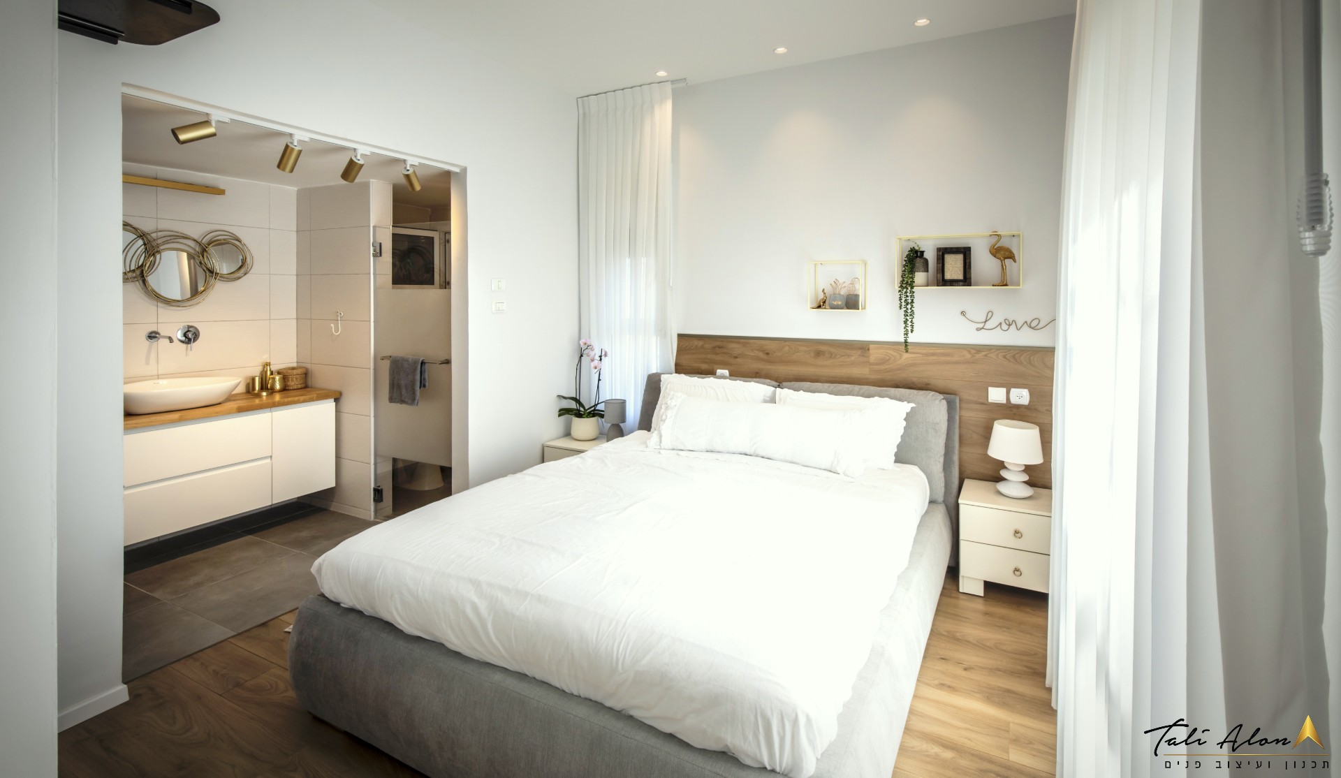 תכנון ועיצוב סויטת חדר שינה
