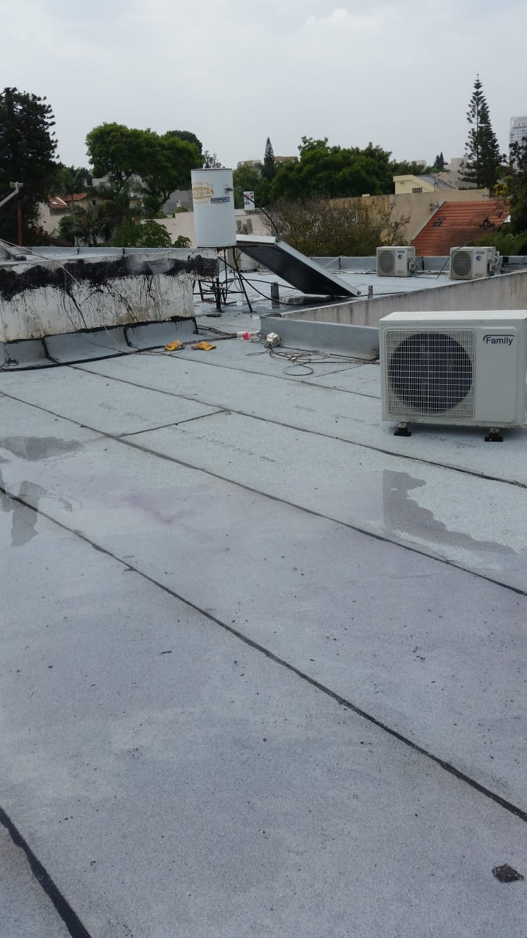 איטום גג ביריעות ביטומניות