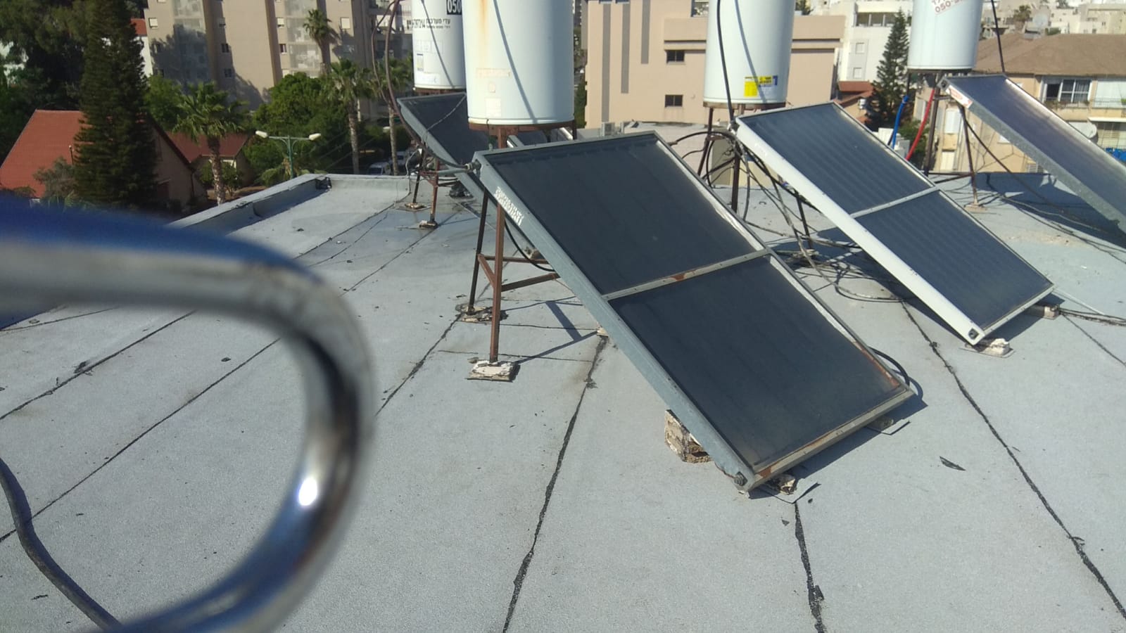 איטום גג ביריעות ביטומניות