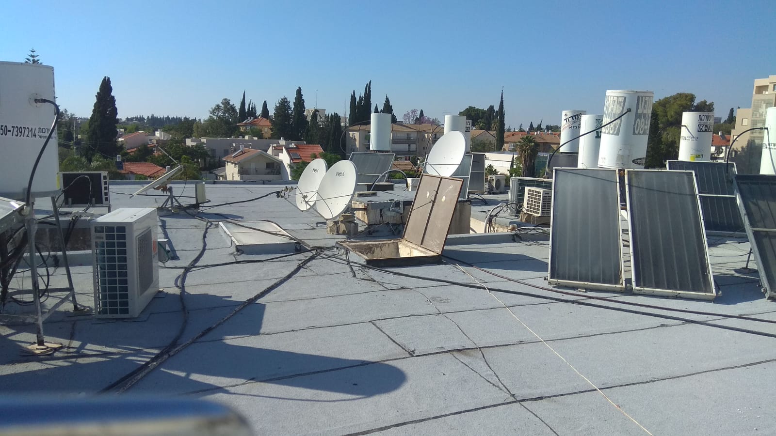 איטום גג ביריעות ביטומניות