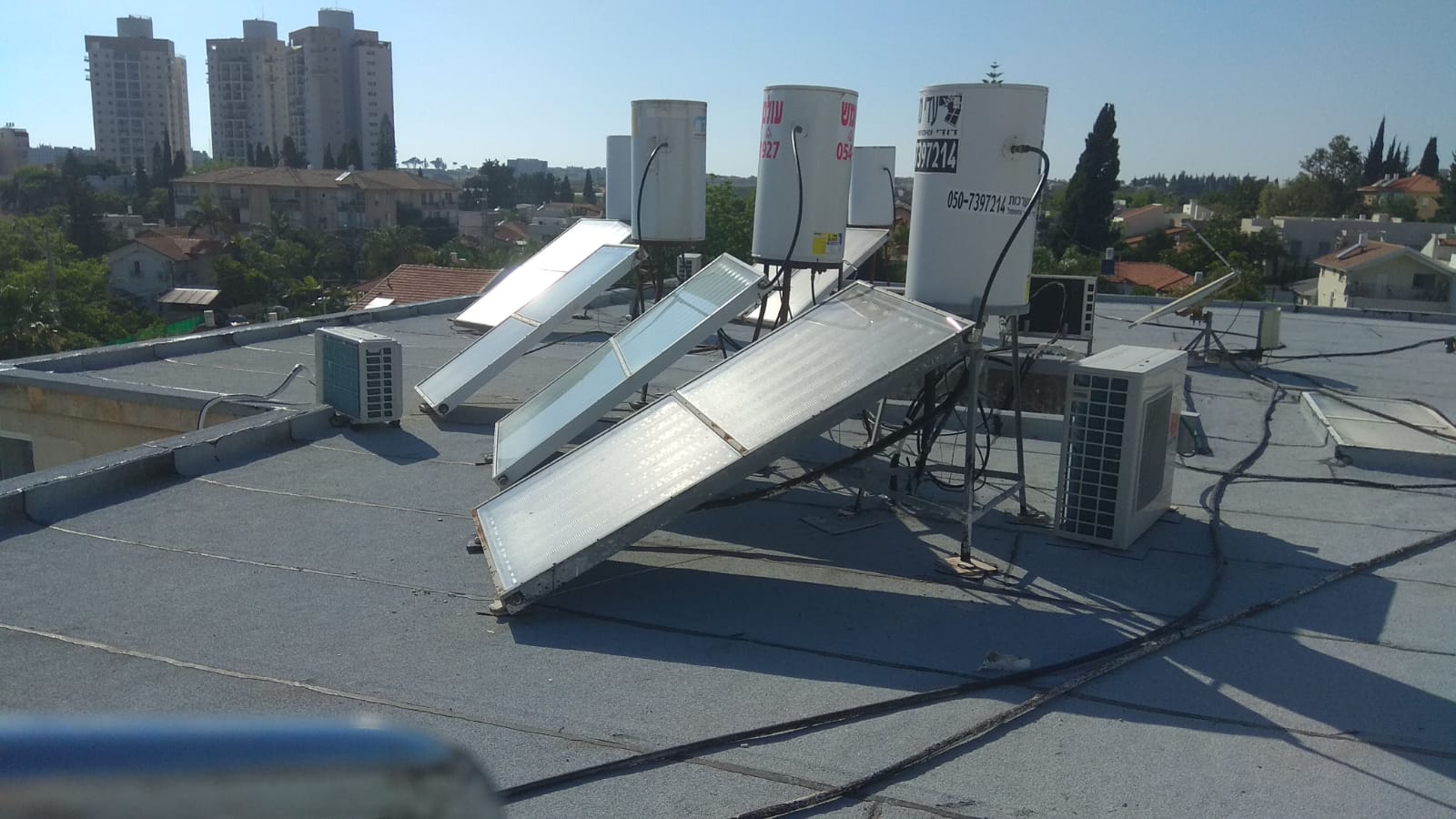 איטום גג ביריעות ביטומניות