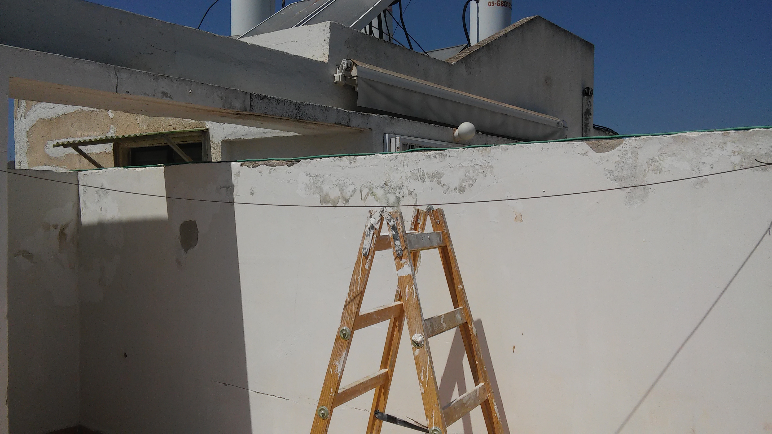 עבודת שיקום ושליכט צבעוני