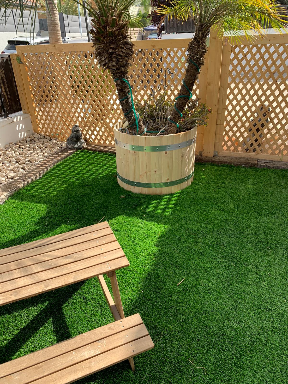 יצור ידנית מעץ דמוי חבית