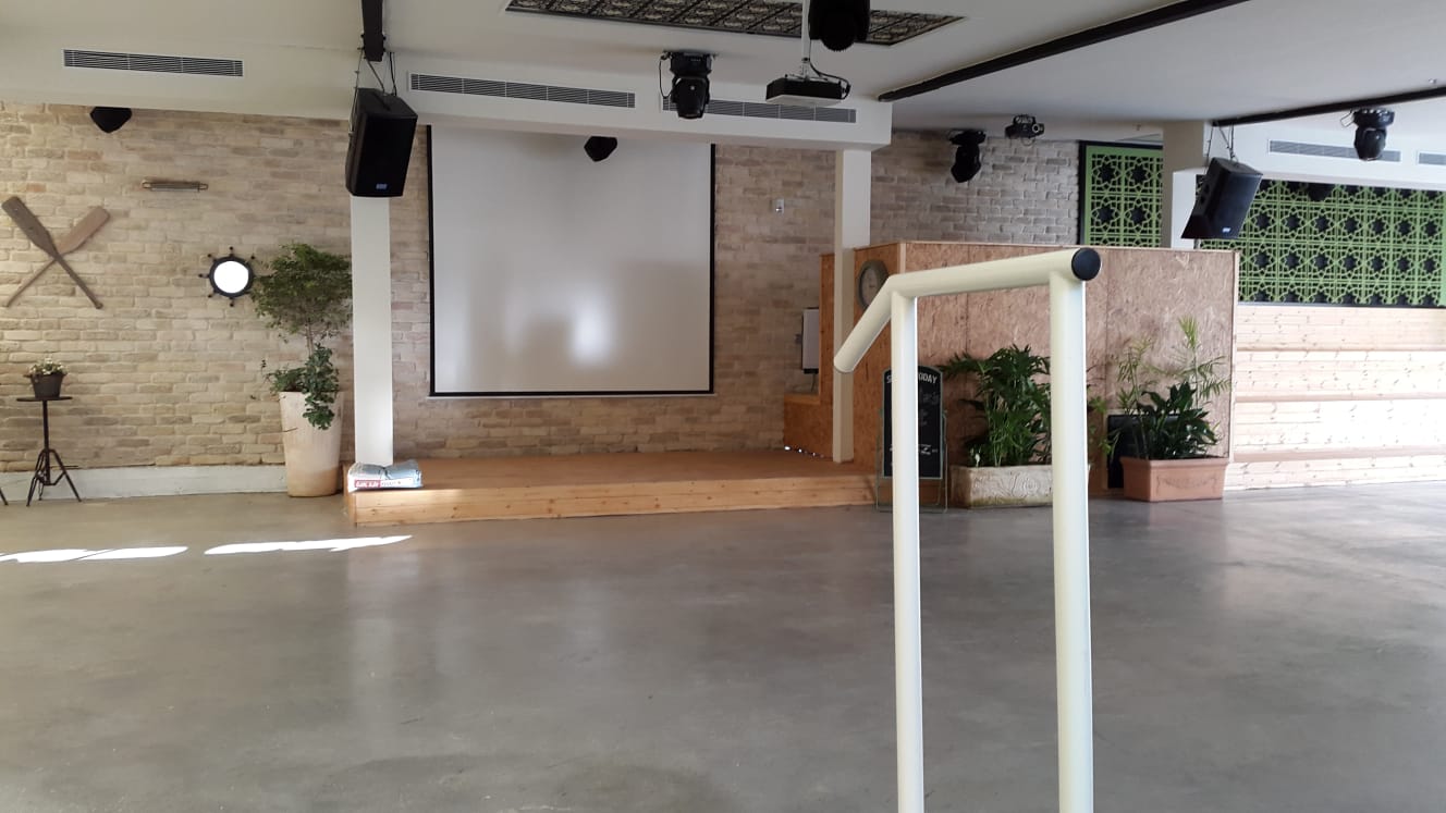 הקמת אולם אירועים בוטיק - גן הגפן תל אביב