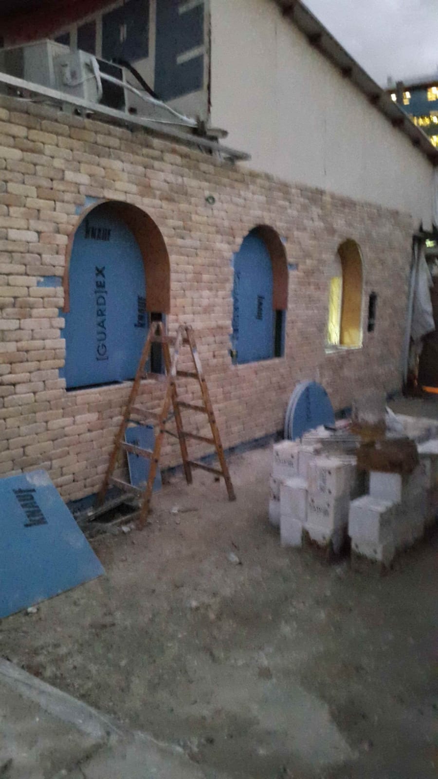 הקמת אולם אירועים בוטיק - גן הגפן תל אביב