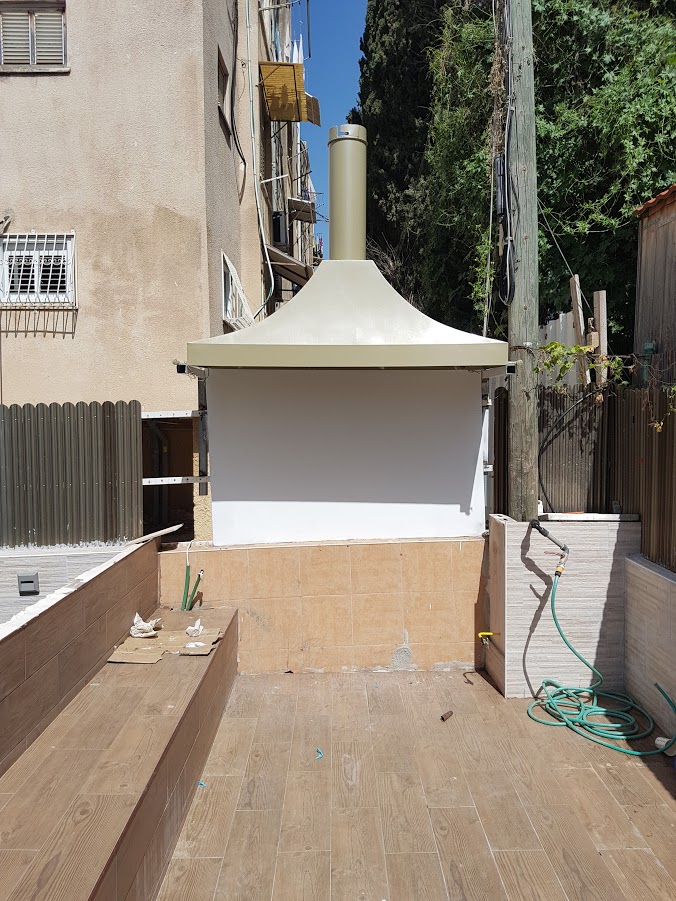 שיפוץ כניסה למקלט