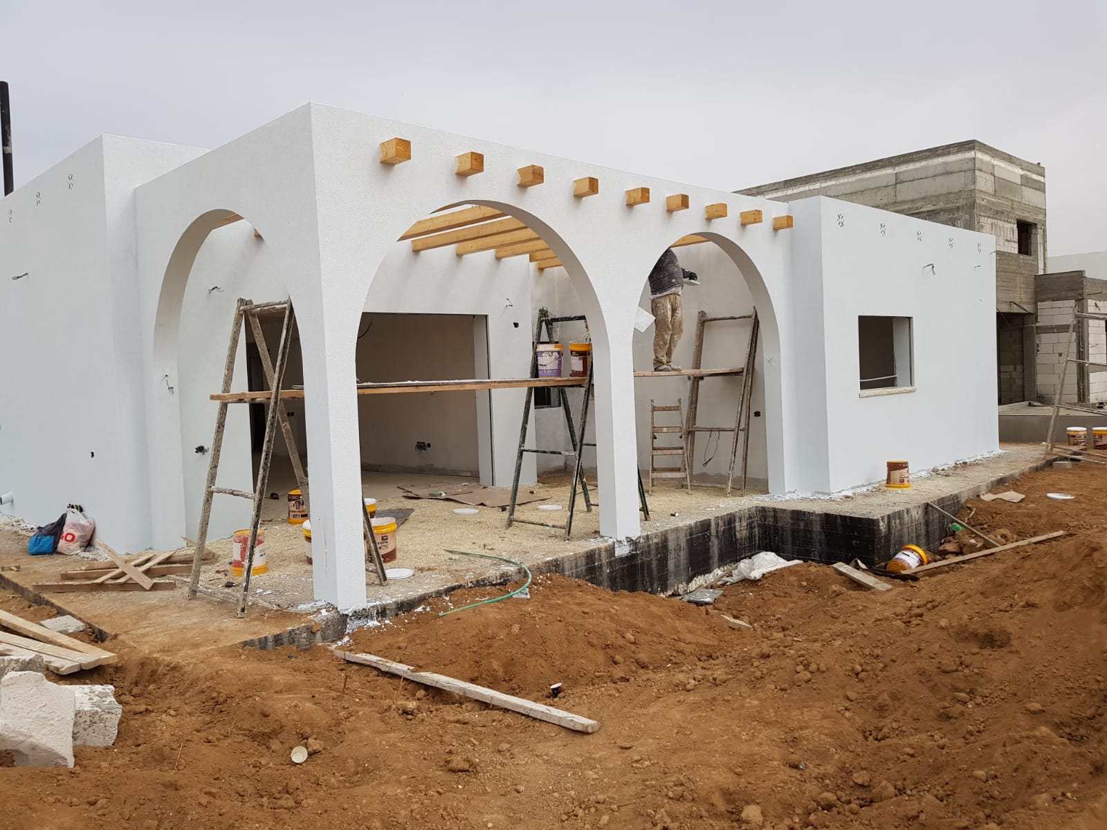 בניית שלד עד מפתח