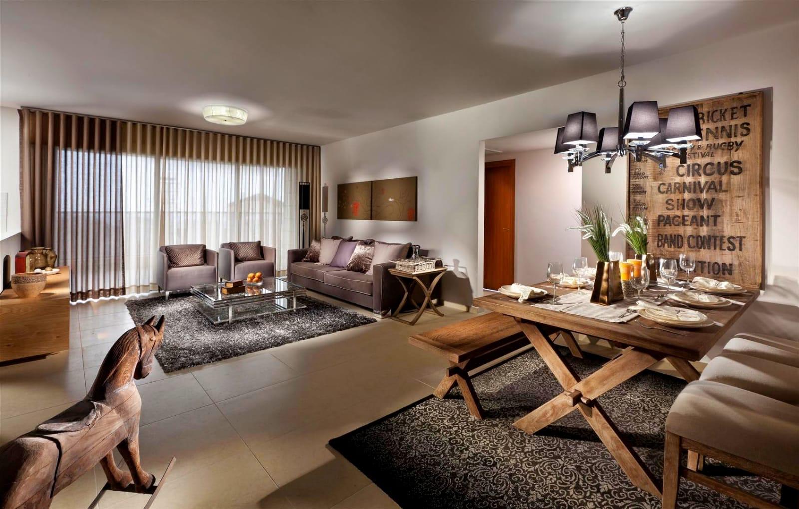 עיצוב פנים לדירות בפרוייקט רמת הנשיא