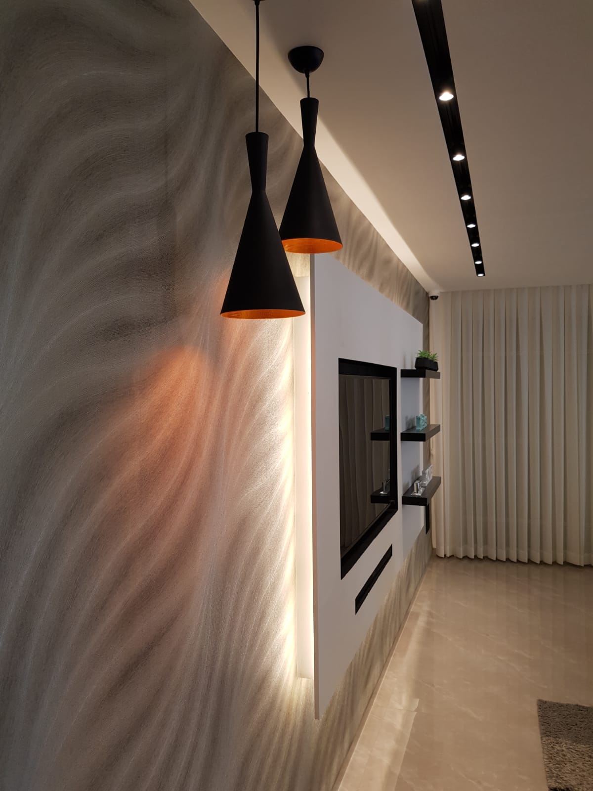 עיצוב פנים  ופיקוח בניה לבית פרטי בזכרון יעקב