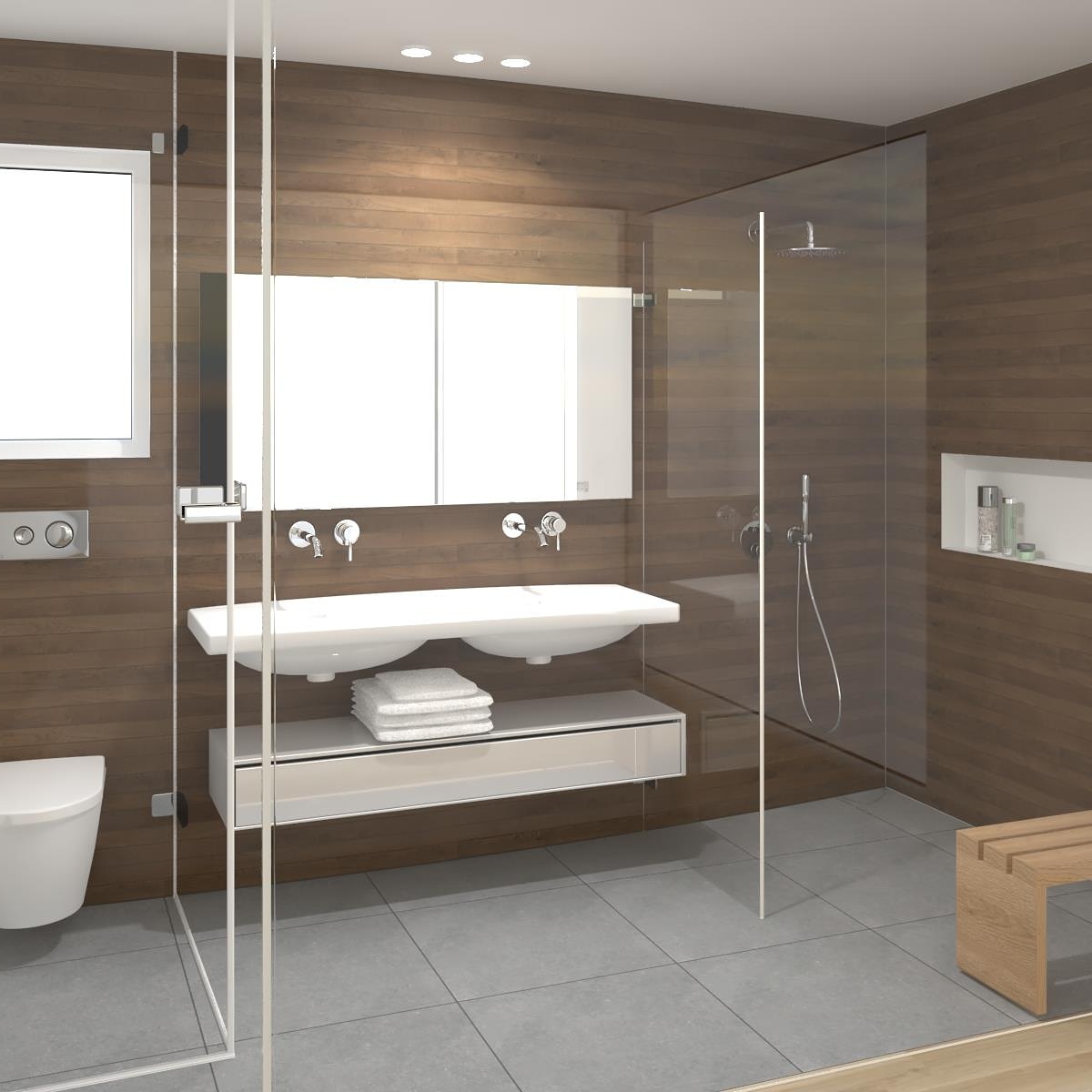 עיצוב חדרי רחיצה מודרניים